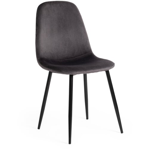 Стул BREEZE (mod. 4724) / 1 шт. в упаковке (19 617) TetChair металл/ткань, 44х48х87см, серый/черные ножки