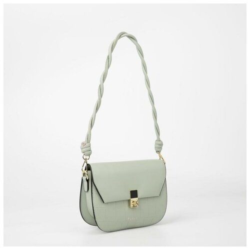 фото Мессенджер, отдел на клапане, длинный ремень, цвет зелёный нет бренда