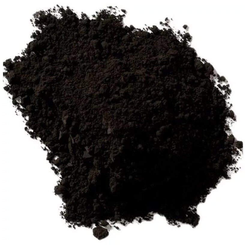 Пигмент железооксидный черный Iron Oxide black 722, для бетона, гипса, эпоксидной смолы, красок, творчества - 100 гр