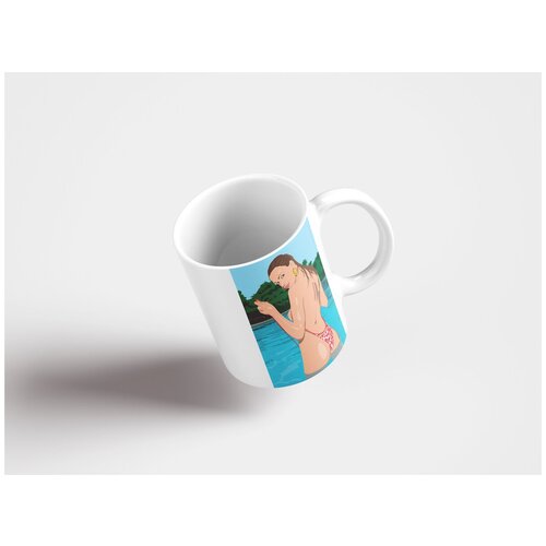 фото Кружка "женщина, леди, бикини" 320 мл lotsprints