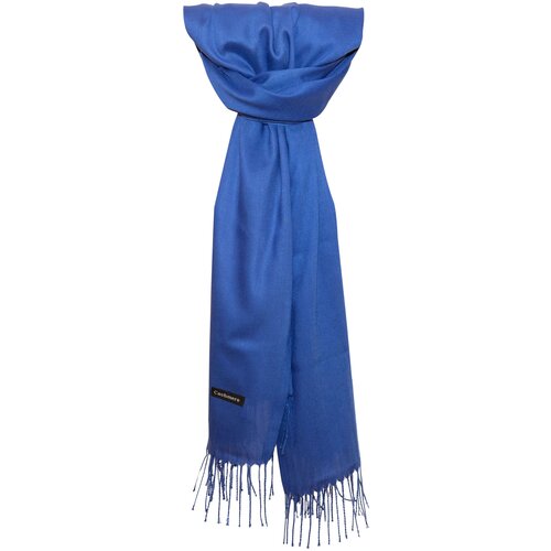 фото Шарф cashmere из кашемира, синий, 180 х 80 см allamanda