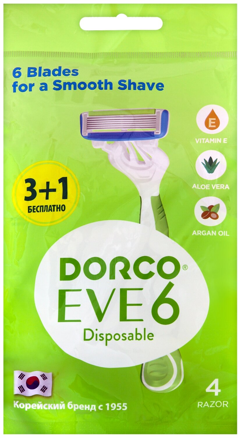 Dorco Eve 6 / Shai 6 бритвенный станок
