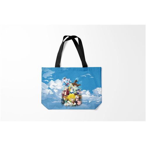 фото Сумка-шоппер / 46х35 см / аниме / аниме. семь смертных грехов burnettie