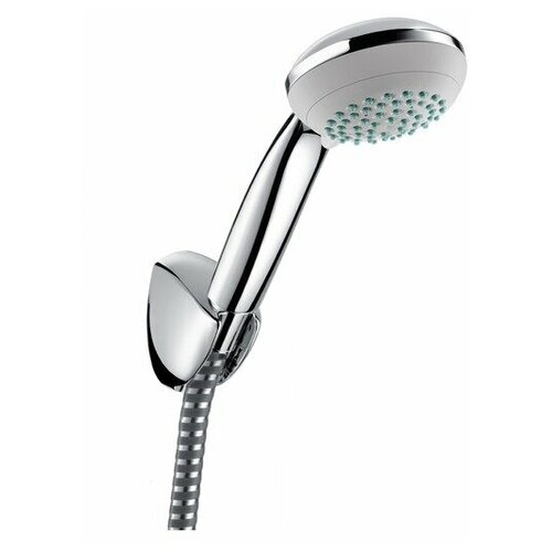 Душевой гарнитур Hansgrohe Crometta 27559000 душевой гарнитур hansgrohe crometta showerpipe reno ecosmart 27289000 без смесителя с лейкой и верхним душем хром