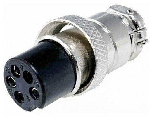 фото Разъём MIC16 5P Premier 1-561-5 гнездо на кабель, металл