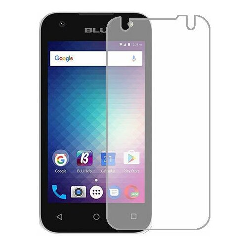 BLU Studio J1 защитный экран Гидрогель Прозрачный (Силикон) 1 штука blu studio x10 защитный экран гидрогель прозрачный силикон 1 штука