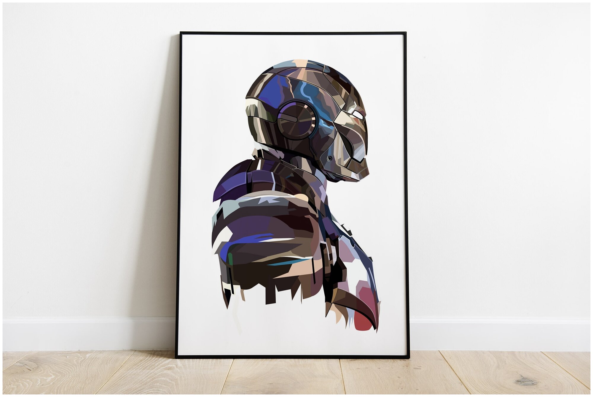 Плакат "Железный человек" / Формат А3 (30х42 см) / Постер для интерьера