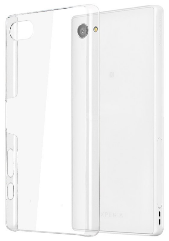 Чехол панель-накладка MyPads для Sony Xperia Z1 Compact ультра-тонкая полимерная из мягкого качественного силикона белая