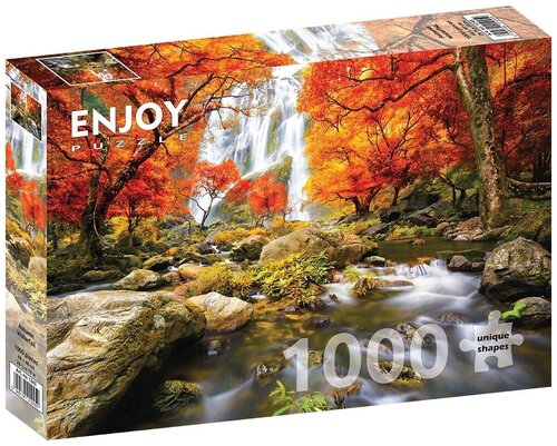 Пазл Enjoy 1000 деталей: Осенний водопад