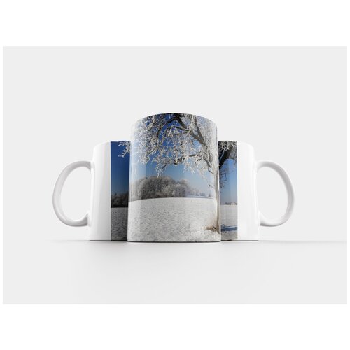 фото Кружка "зима, глазурь, дерево" 320 мл lotsprints