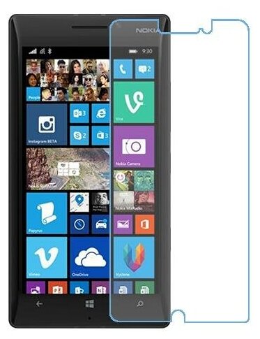 Nokia Lumia 930 защитный экран из нано стекла 9H одна штука
