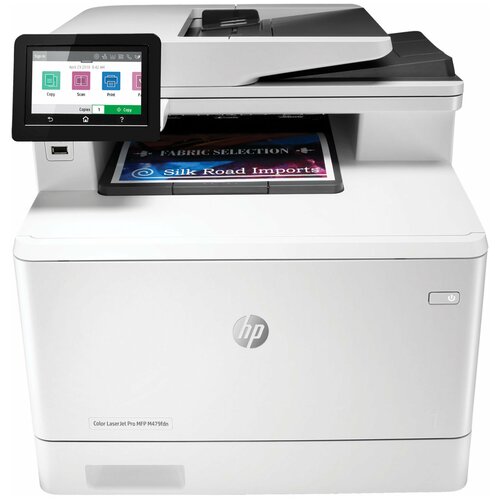 МФУ лазерное цветное HP Color LaserJet Pro M479fdn 4 в 1 А4 27 стр мин 50000 стр мес АПД сетевая карта 8299000₽