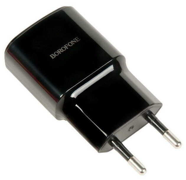 Зарядное устройство BOROFONE BA48A Orion один порт USB 5V 2.1A черный