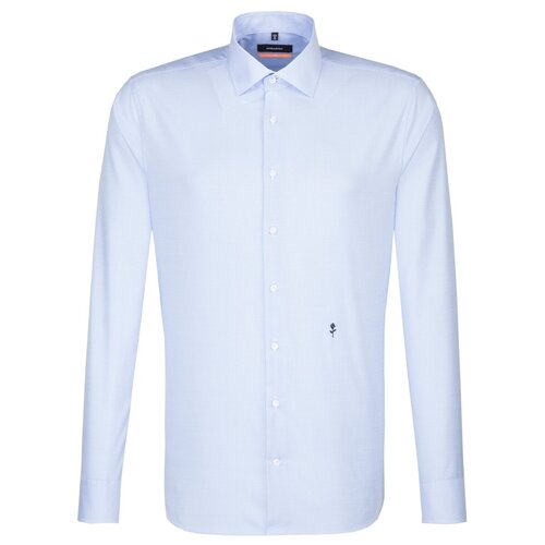 фото Рубашка seidensticker размер 42 голубой/белый