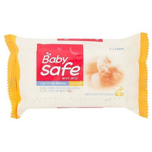 Мыло для стирки детских вещей LION Baby safe с ароматом акации, 190 г.