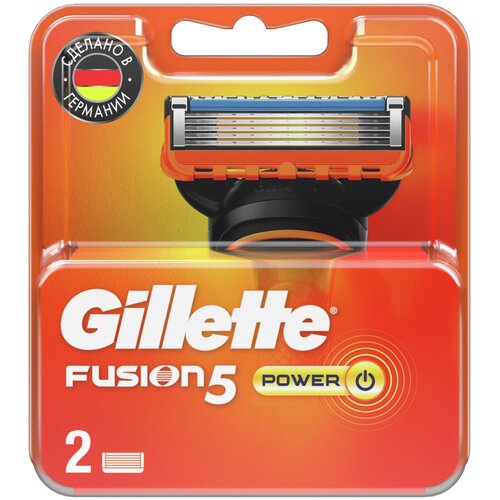 Сменные кассеты Gillette Fusion5 Power, 2 шт
