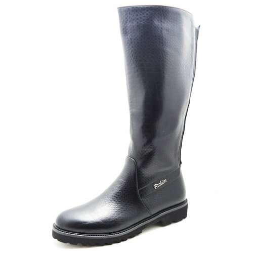 фото Bi&ki a-b24-79-av детские сапоги черный искусственная кожа, размер 37 bi & ki