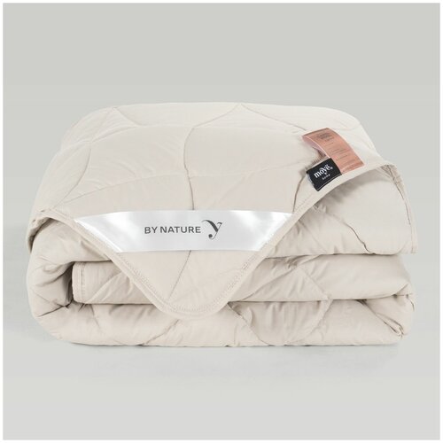 Одеяло евростандарт всесезонное MOYЁ home Camel Wool, верблюжья шерсть, стеганое, 100% хлопок, тик, 200х220