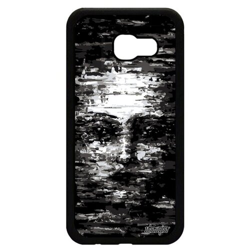 фото Необычный чехол для // galaxy a5 2017 // "женское лицо" иллюзия образ, utaupia, серый