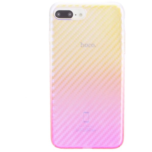 силиконовый чехол для apple iphone 7 8 hoco light series Чехол силиконовый для iPhone 7 Plus/8 Plus, HOCO, Lattice series, белый