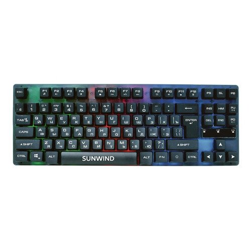 Клавиатура SUNWIND SW-K500G USB черный 1422364 172000₽