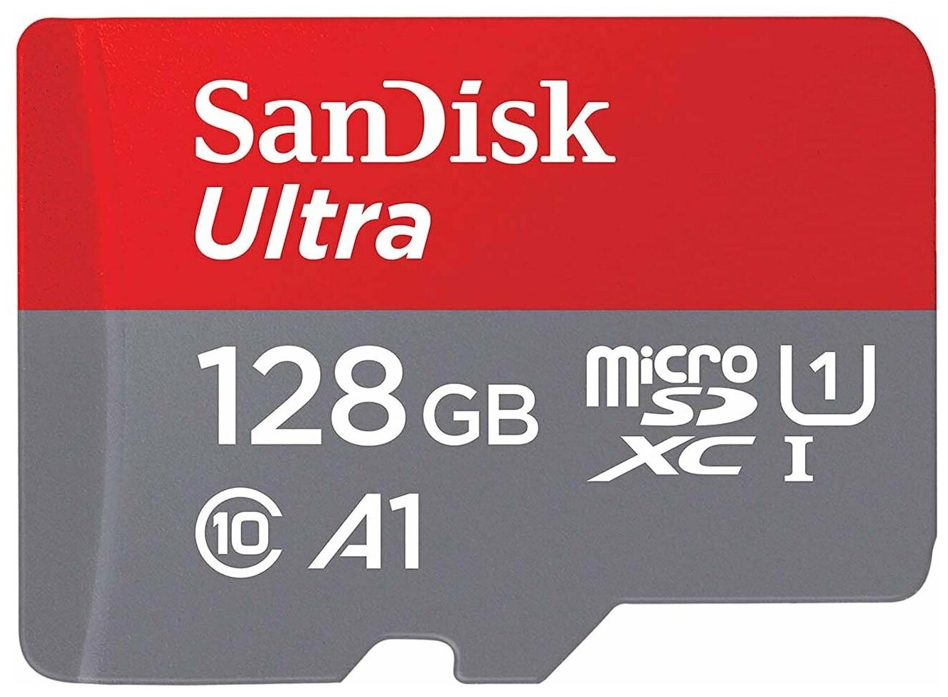 Карта памяти SanDisk Ultra 128GB microSDXC Class 10 (SDSQUNC-128G-ZN3MN) - фото №1