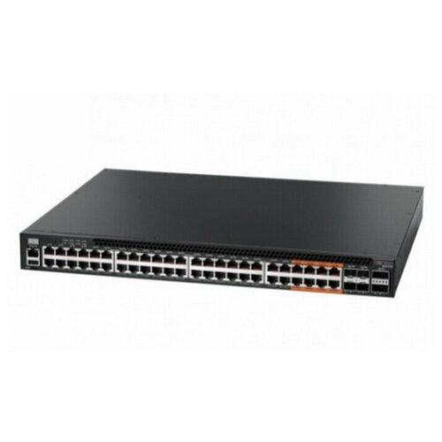 4610-54P-O-AC-Fv1 Edge-corE 48-Port GE RJ45 port w/ POE+, incl. 8 ports UPOE, 4x10G SFP+, 2 port QSFP+ by DAC or 20G QSFP+ Transceiver, Broadcom Helix 4, Dual-core ARM Cortex A9 1GHz, dual 110-230VAC 920W hot-swappable PSUs, one fixed system fan