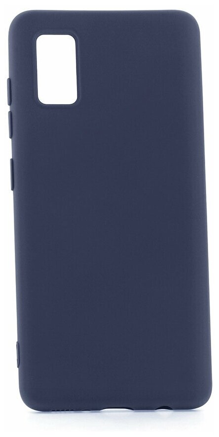 Чехол на Samsung Galaxy A41 Derbi Slim Silicone-3 темно-синий