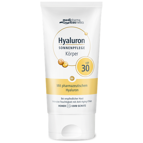 Купить Medipharma cosmetics Hyaluron солнцезащитный крем для тела SPF 30, 150 мл