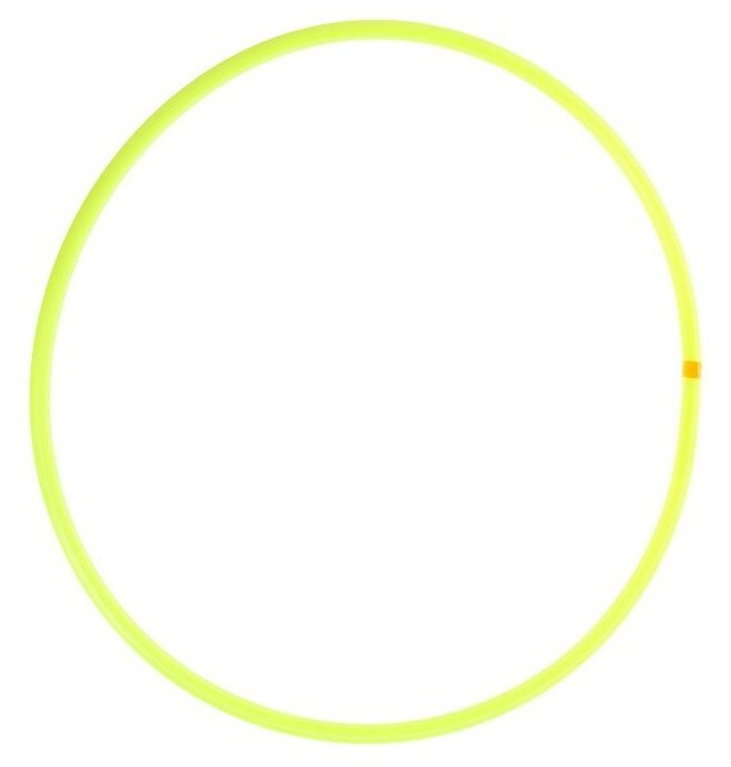 Обруч флуоресцентный d=60 цвет лимонный