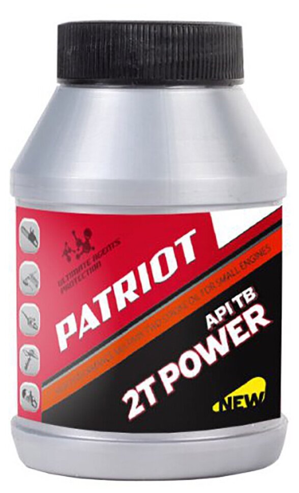 Масло минеральное PATRIOT POWER ACTIVE 2T 0.1 л