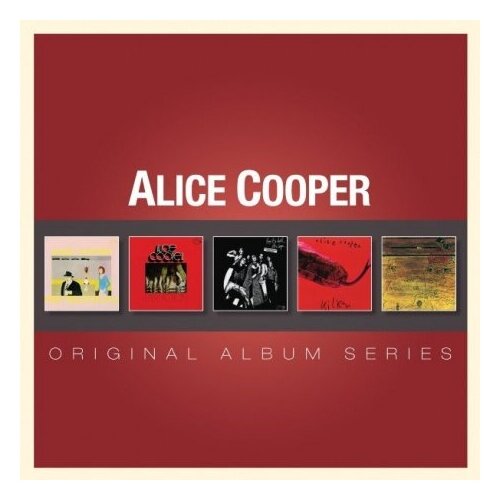 Компакт-диски, Warner Music, ALICE COOPER - Original Album Series (5CD Box) компакт диски warner music fleetwood mac original album series 5cd