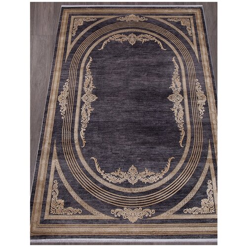 Ковер 21071B - D.GREY / L.YELLOW - Прямоугольник - коллекция MILANO 2.00x2.90