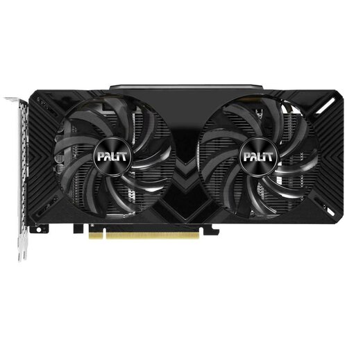 Видеокарта Palit PCI-E PA-GTX1660Ti DUAL 6G NVIDIA GeForce GTX 1660TI 6144Mb 192 GDDR6 1500/12000 DVIx1 HDMIx1 DPx1 HDCP Ret