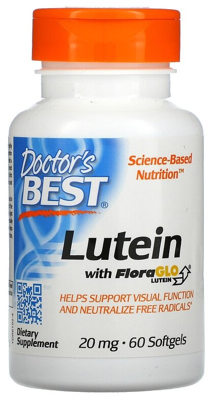 Капсулы Doctor's Best Lutein with FloraGlo