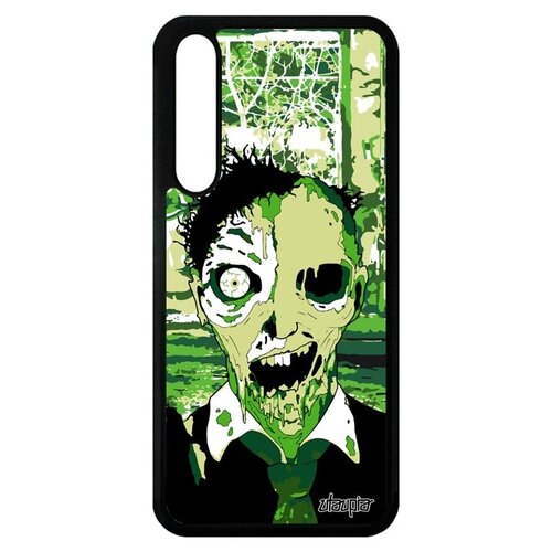 фото Защитный чехол для смартфона // huawei p20 pro // "зомби" фантом монстр, utaupia, зеленый