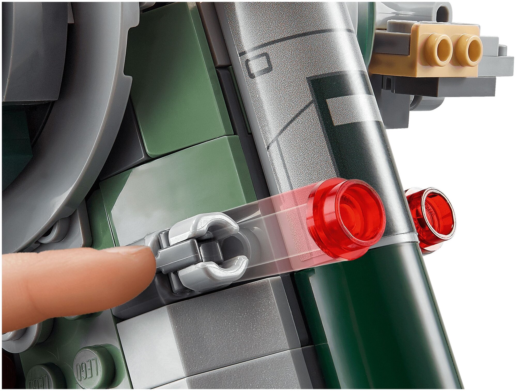 Конструктор LEGO Star Wars Звездолет Бобы Фетта - фото №9