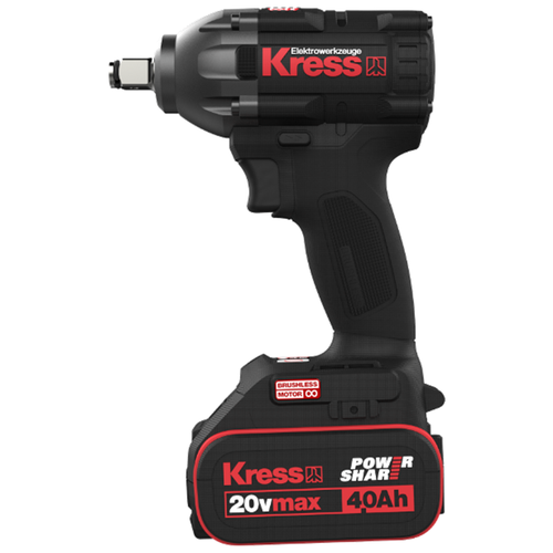 Гайковерт KRESS BL KU270 20V 180/300 Нм аккумуляторный