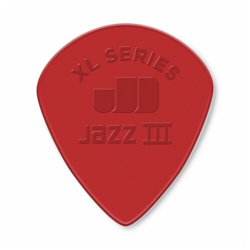 518pjprd john petrucci primetone jazz iii медиаторы 3шт красные dunlop Медиаторы Dunlop 47PXLN Nylon Jazz III XL 1,38 мм нейлон