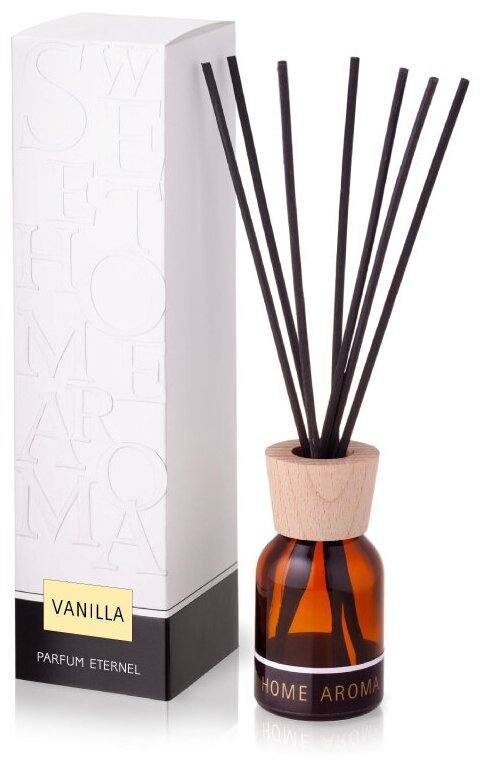 фото Ароматический диффузор для дома Vanilla 60 мл с палочками