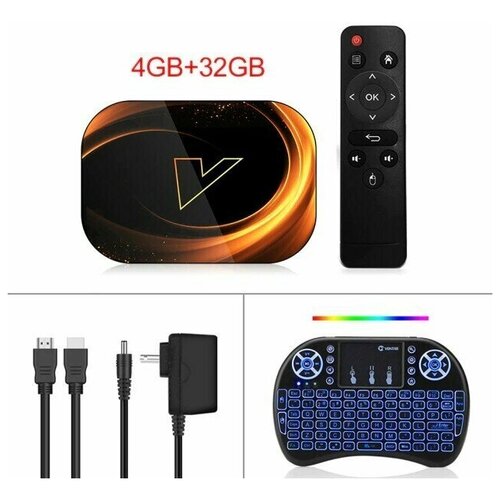 ТВ-приставка VONTAR X3 4 Гб 32 Гб with keyboard 682000₽