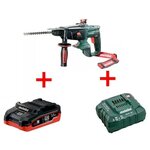 Перфоратор аккумуляторный KHA 18 LTX 1х3.5Ач LiHD+ЗУ ASC55 Metabo T03320, 1шт - изображение