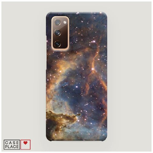 фото Чехол пластиковый samsung galaxy s20 fe туманность 2 case place