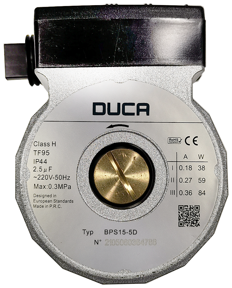 Двигатель насоса DUCA BPS 15-5D 84 W для котлов BOSCH (Бош) 6000 WBN 2000 WBN 2500 W BUDERUS (Будерус) U072 87186481810 87186457900