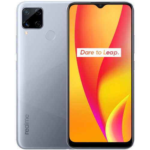 Смартфон realme C15 4/64 ГБ, Dual nano SIM, seagull silver