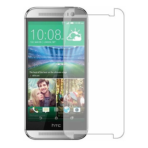 HTC One (M8) CDMA защитный экран Гидрогель Прозрачный (Силикон) 1 штука