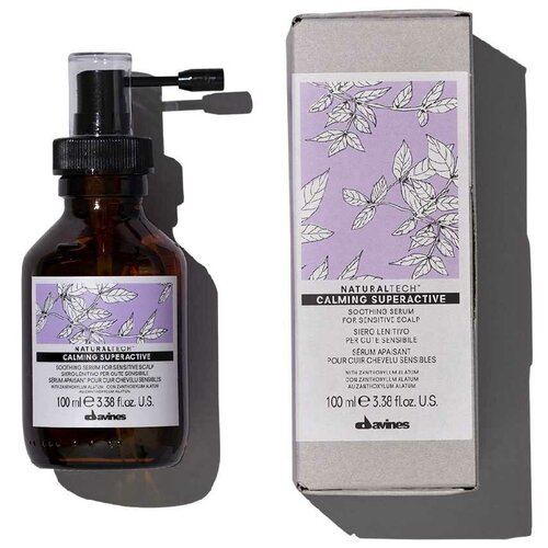 Davines NaturalTech Calming Superactive Успокаивающая активная сыворотка, 100 мл