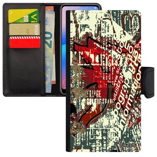 фото Качественный чехол книжка для мобильного // galaxy s8 // "стрит-арт" живопись искусство, utaupia, цветной