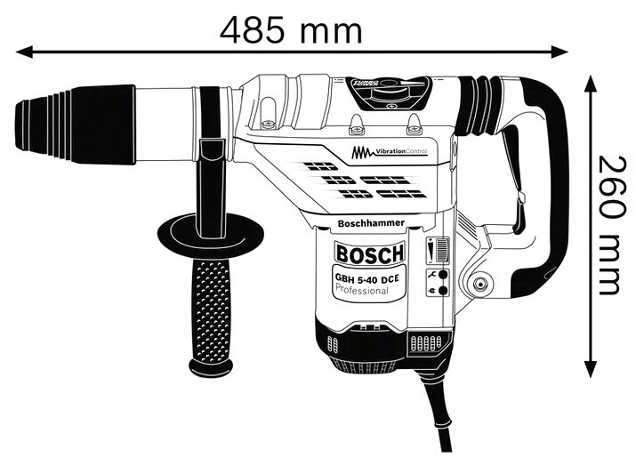 Перфоратор Bosch - фото №3
