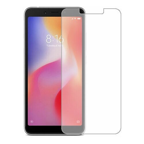 Xiaomi Redmi 6 защитный экран Гидрогель Прозрачный (Силикон) 1 штука xiaomi redmi 9t защитный экран гидрогель прозрачный силикон 1 штука